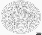 Clàssic circular mandala