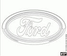 Logo de Ford. Marca d'automòbils nord-americana