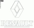 Logo antic de Renault. Marca de cotxes francesa