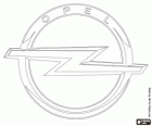 Logo d'Opel, marca automobilística alemanya