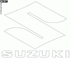 Logo de Suzuki, marca de cotxes del Japó