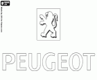 Logo de Peugeot, marca de cotxes a França