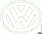 Logo de Volkswagen, la marca automobilística alemanya