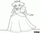 Princesa Peach Toadstool, la princesa del Regne Xampinyó