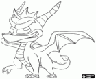 El jove drac Spyro, protagonista dels videojocs Spyro the Dragon