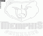 Logo de Memphis Grizzlies, equip de la NBA. Divisió Sud-oest, Conferència Oest