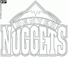 Logo de Denver Nuggets, equip de la NBA. Divisió Nord-oest, Conferència Oest