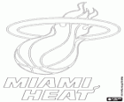 Logo de Miami Heat, equip de la NBA. Divisió Sud-est, Conferència Est