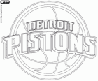 Logo de Detroit Pistons, equip de la NBA. Divisió Central, Conferència Est