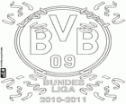 Borussia de Dortmund, campió de la lliga de futbol alemany Bundesliga 2010-2011
