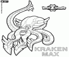 Kraken Max. Invizimals. Un pop gegant amb enormes dents