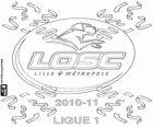 LOSC Lille, campió de la lliga francesa de futbol, ​​la Ligue 1 2010-2011