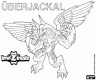 Überjackal. Invizimals. Criatura poderosa i enorme que té el poder de la màgia