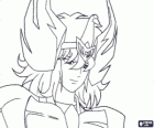 Cignus Hyoga o Hyoga Cigne, el Sant de Bronze de la constel.lació de Cigne. Els Cavallers del Zodíac, Saint Seiya