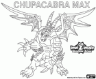 Chupacabra Max. Invizimals Shadow Zone. Animal llegenda, un vampir que és la meitat ratpenat, meitat drac