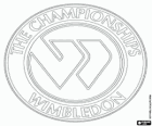 Logo de Wimbledon, el torneig més antic de tennis del món. El tercer Grand Slam de l'any
