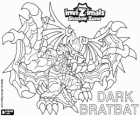 Dark Bratbat. Invizimals Shadow Zone. Horrible monstre volador