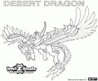 Desert Dragon. Invizimals Shadow Zone. Aquest poderós drac controla el sol i la vida a les coves del desert de Gobi