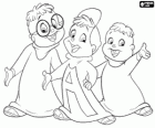 Alvin i els Chipmunks, un grup musical format per tres esquirols
