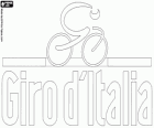 Logo del Giro d'Itàlia, competència de ciclisme en ruta, que es porta a terme en etapes al llarg de tres setmanes a Itàlia