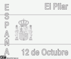 12 d'octubre, festa nacional d'Espanya, dia de la Mare de Déu del Pilar i festa de la Hispanitat