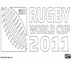 Logo Copa del Món de Rugbi 2011. Es celebra a Nova Zelanda del 9 setembre a 23 octubre