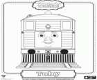 Toby, l'antiquada locomotora marró n º 7 de Thomas i els seus amics