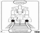 Thomas, la locomotora blava amb el número 1
