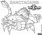 Sanctacaris. Invizimals Shadow Zone. El primer dinosaure que va usar les mans per combatre