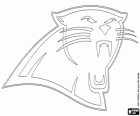 Logo de Carolina Panthers, equip de futbol americà de la divisió sud de la NFC, Charlotte, Carolina del Nord