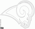 Logo de Saint Louis Rams, equip de futbol americà de la divisió oest de la NFC, Sant Lluís, Missouri