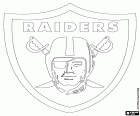 Logo de Oakland Raiders, club de futbol americà de la Divisió Oest de l'AFC, Oakland, Califòrnia