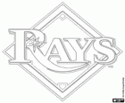 Logo de Tampa Bay Rays, equip de beisbol de la Lliga Americana Divisió Est, Sant Petersburg, Florida