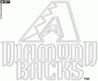 Logo Arizona Diamondbacks, equip de beisbol professional de la Divisió Oest de la Lliga Nacional, Phoenix, Arizona