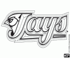 Logo de Toronto Blue Jays, equip de beisbol canadenc a la Divisió Est de la Lliga Americana, Toronto, Ontario, Canadà
