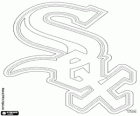 Logo Chicago White Sox, equip de beisbol en la Divisió Central de la Lliga Americana, Chicago, Illinois