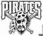 Logo de Pittsburgh Pirates, equip de beisbol professional amb seu a Pittsburgh, Pennsilvània. Lliga Nacional Divisió Central