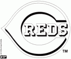 Logo Cincinnati Reds, equip de beisbol amb seu a Cincinnati, Ohio. Lliga Nacional Divisió Central