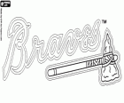 Logo Atlanta Braves, equip de beisbol professional de la Divisió Est de la Lliga Nacional. Atlanta, Geòrgia