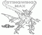 Stingwing Max. Invizimals Shadow Zone. El primer Invizimal que va capturar Kenichi, un atractiu i perillós insecte