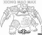 Xiong Mao Max. Invizimals Shadow Zone. Aquesta criatura gegant és el primer guardià de la tomba de l'Emperador Drac