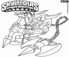 Skylander Voodood, valent guerrer. Skylanders Màgia