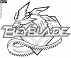 Logo de Beyblade amb el drac