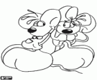 Diddle i Diddlina, la parella de ratolins enamorats