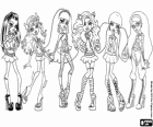 Les noies de Monster High