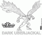Dark Uberjackal. Invizimals The Lost Tribes. Senyor egipci del foc i la destrucció