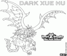 Dark Xue Hu. Invizimals The Lost Tribes. Els tigres blaus provenen de la Xina i només es poden obtenir amb el ritual de la transformació