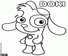 Doki, el simpàtic gos de canal de televisió Discovery Kids