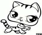Littlest PetShop. Animals de companyia a la selva. Tigre Gat