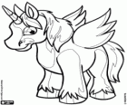 Uni de Neopets. L'Unicorn alat